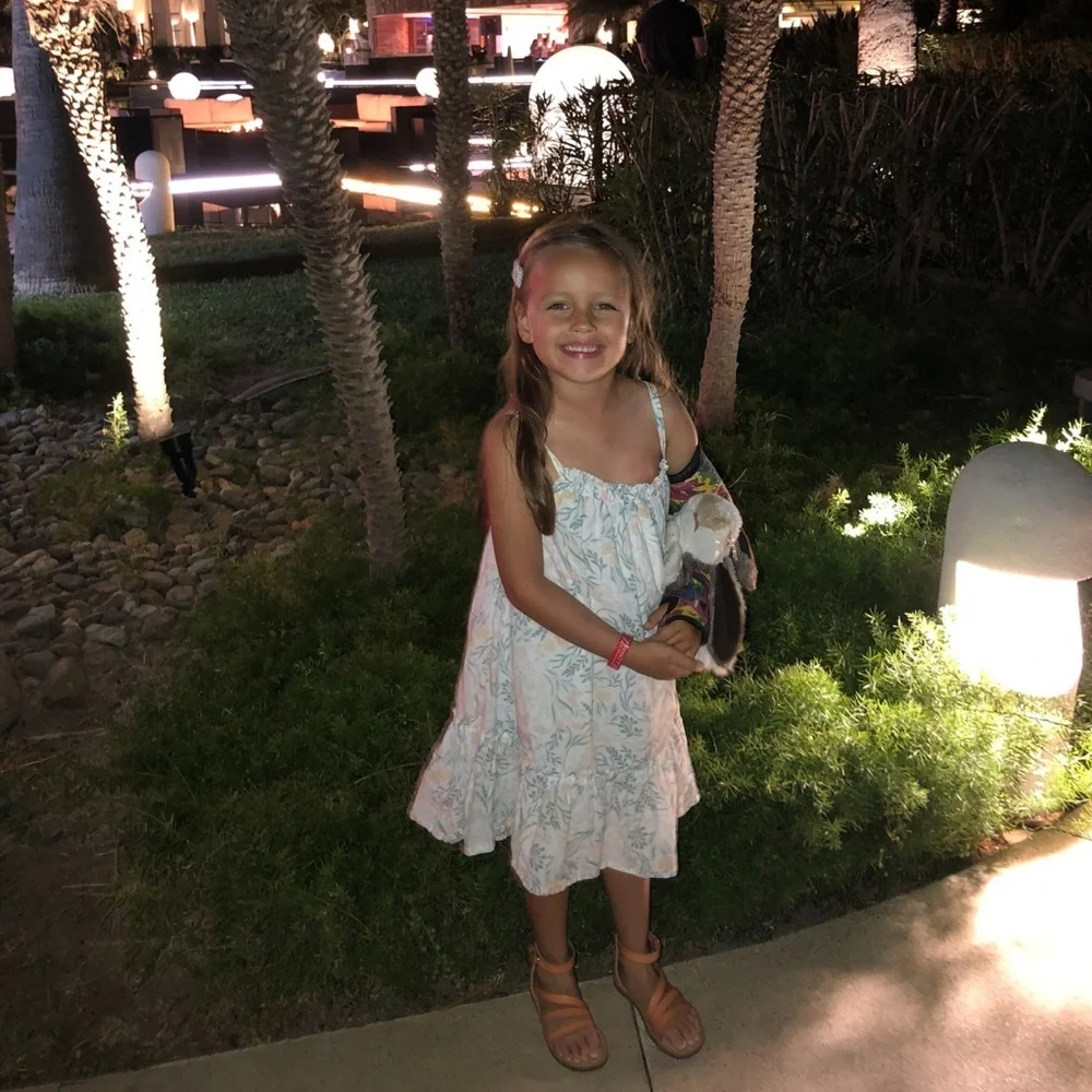 Rachel Zoe floral dress, girls size 6 - Picture 5 of 5